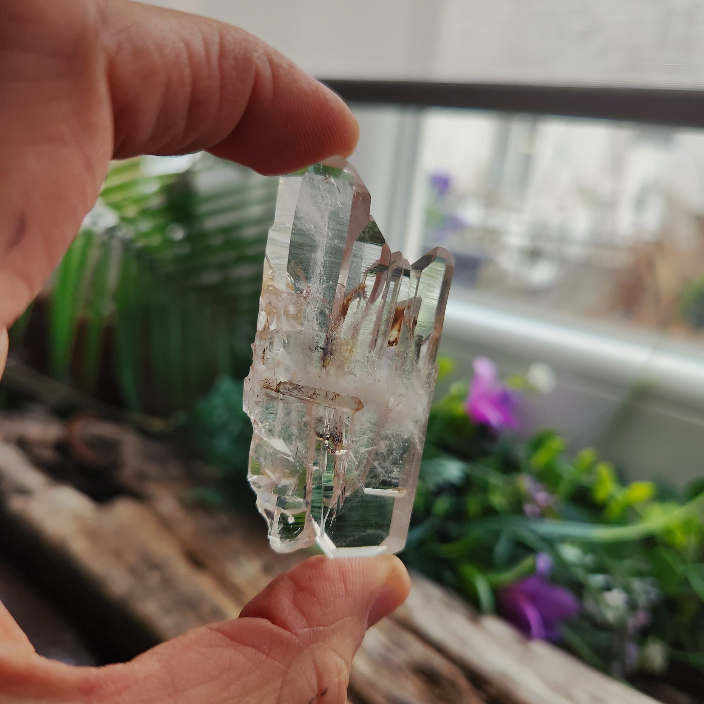 Quartz à âme horizontal et vertical