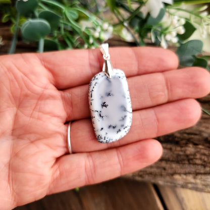 Pendentif en Agate dendritique - n°2