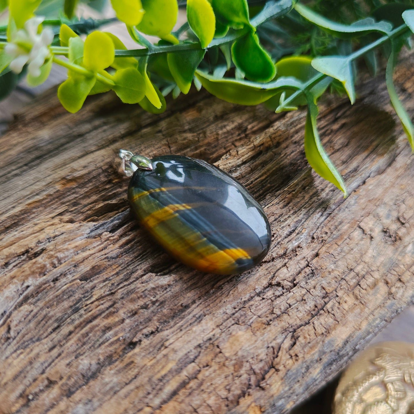 Pendentif en Œil de tigre - n°4