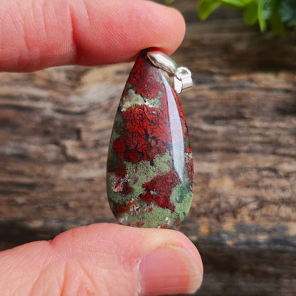 Pendentif en Agate mousse - n°2