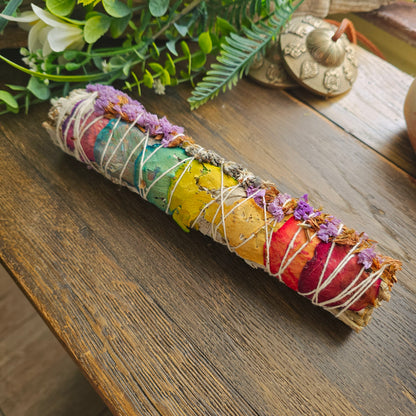 Sauge blanche 7 chakras - 23cm