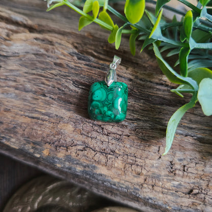 Pendentif en Malachite - n°8