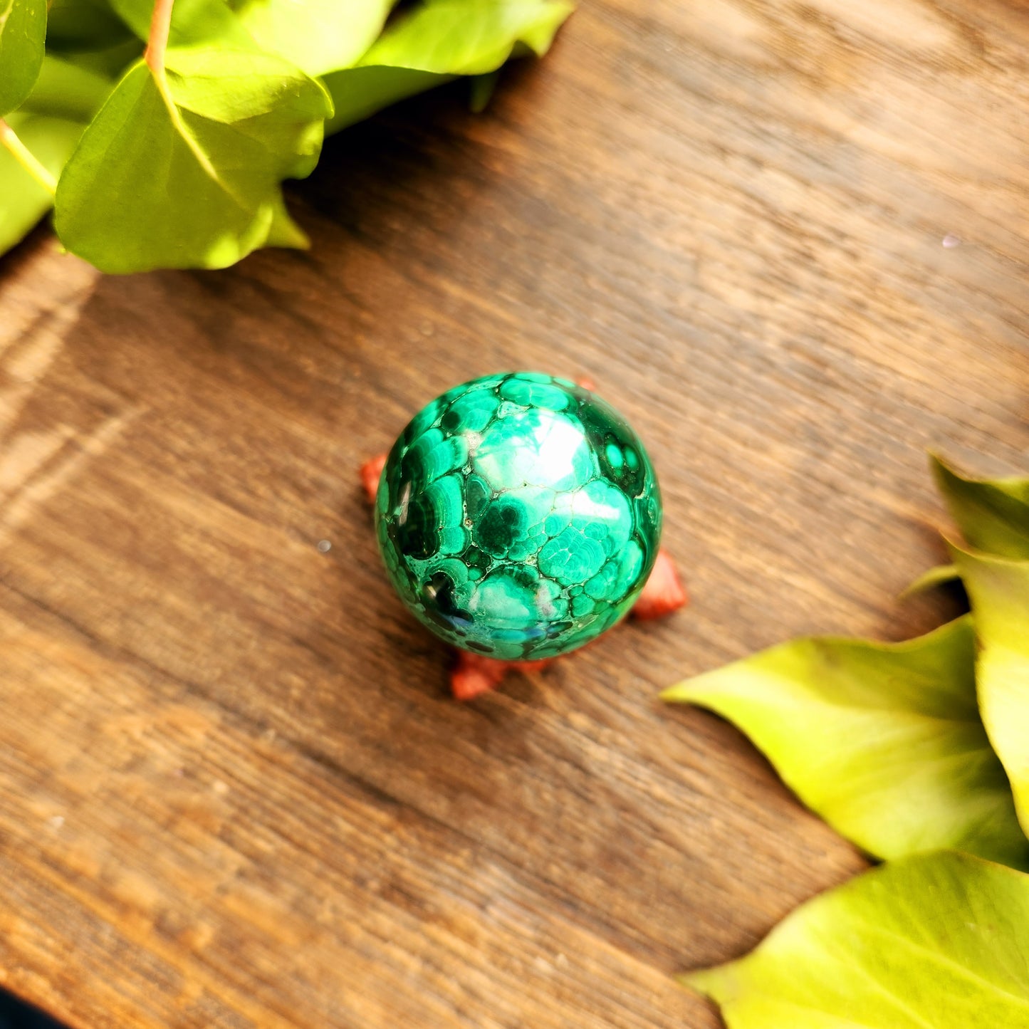 Sphère en Malachite - n°3