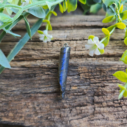 Pendentif Totem en Labradorite - n°3