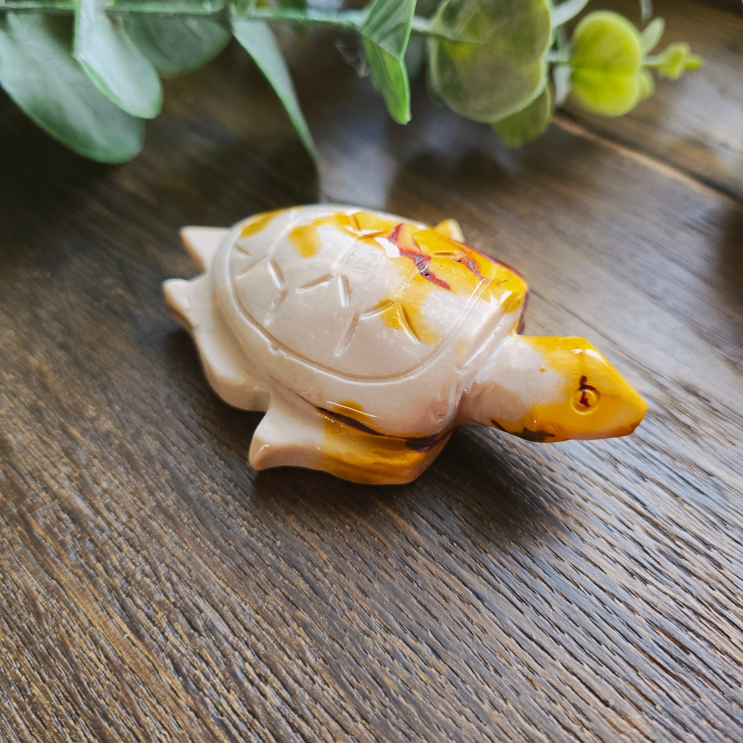 Tortue en Jaspe mokaïte - n°1