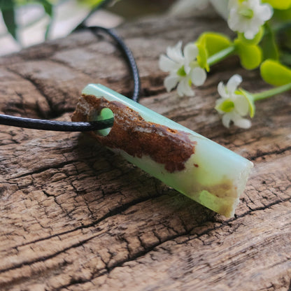 Pendentif Totem en Chrysoprase - n°7