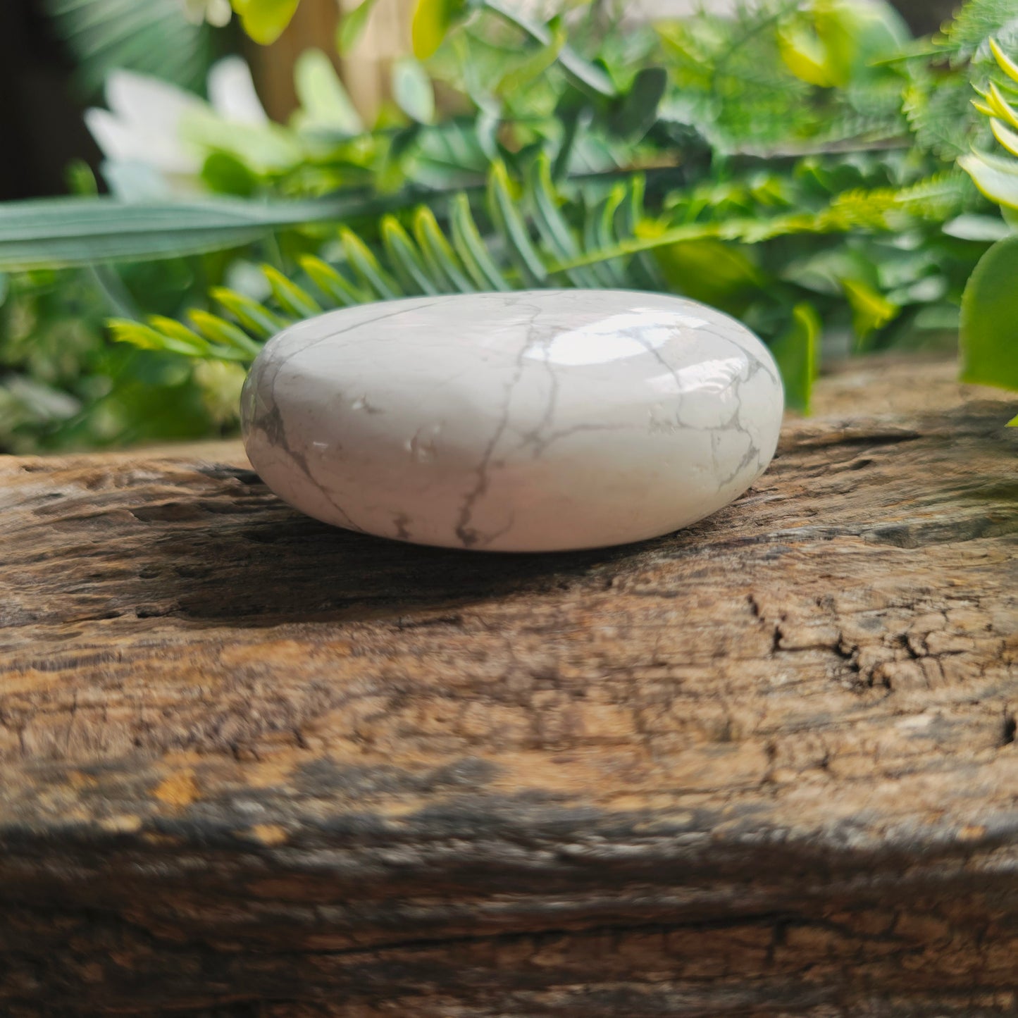 Galet en Howlite - n°2