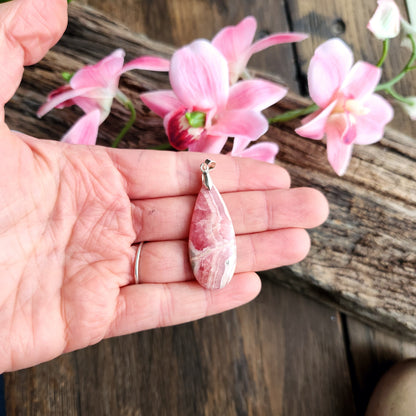 Pendentif en Rhodocrosite - n°2