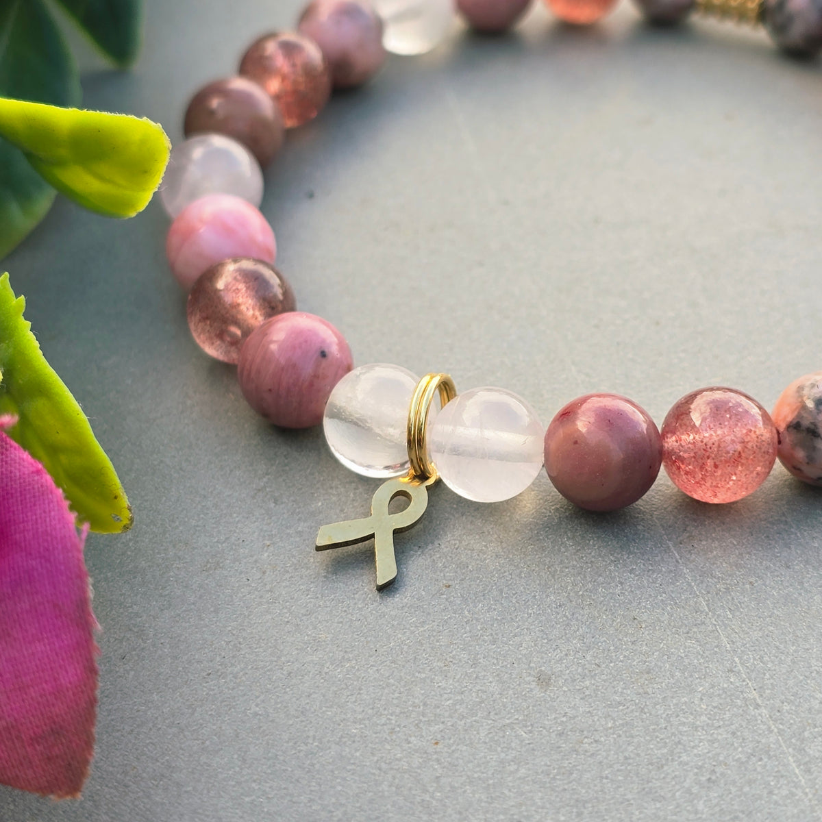 🎀 Bracelet Octobre Rose