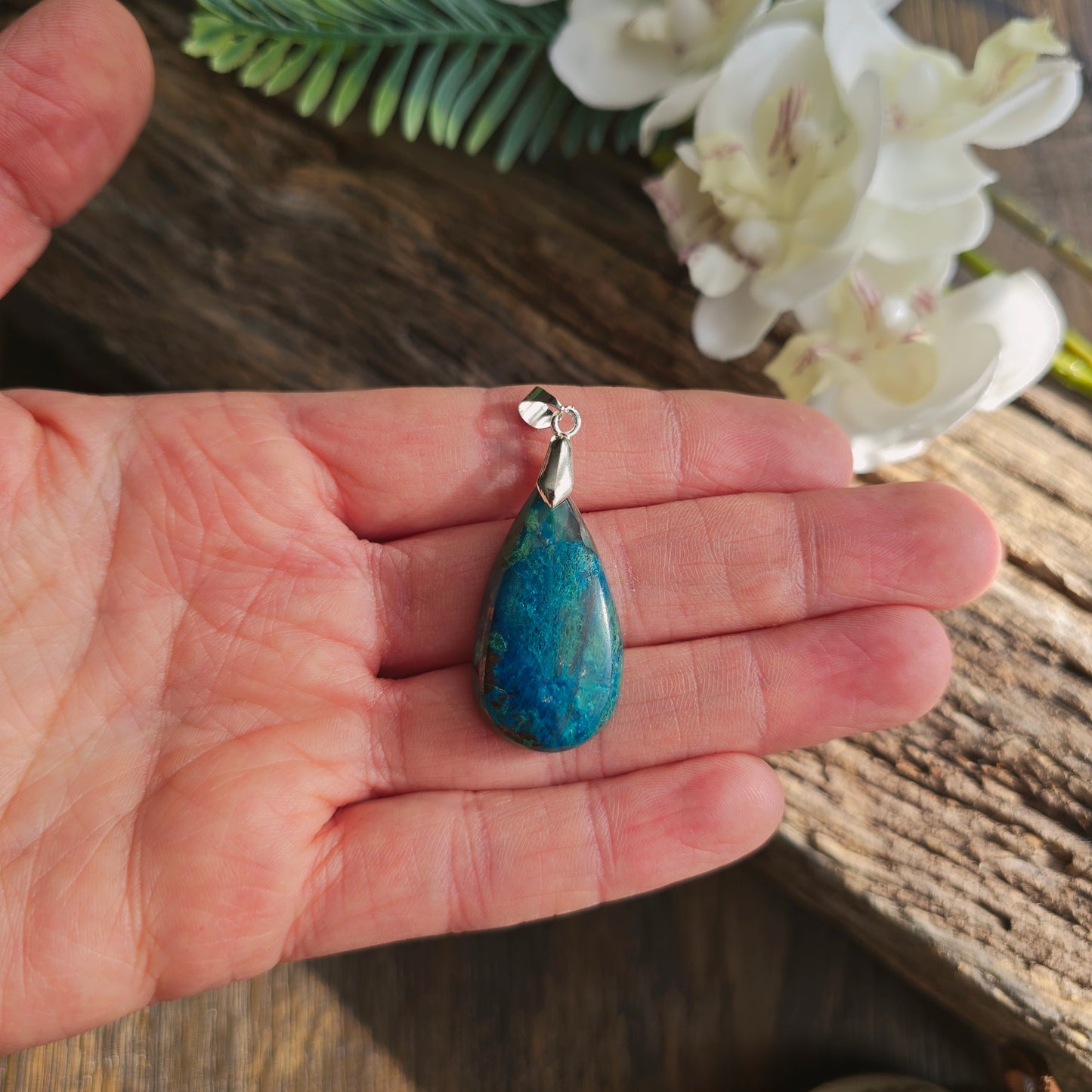Pendentif en Shattuckite - n°12