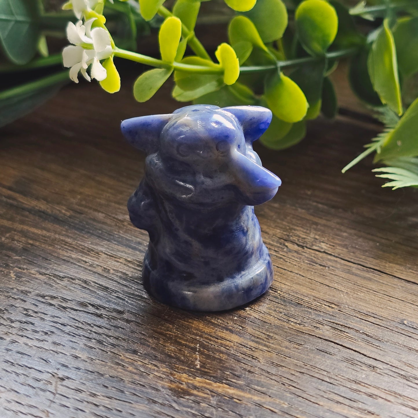 Yoda sculptés