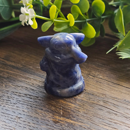 Yoda sculptés