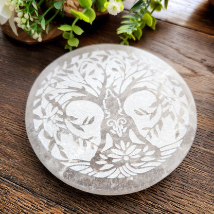 Plaque Arbre de vie & Bouddha