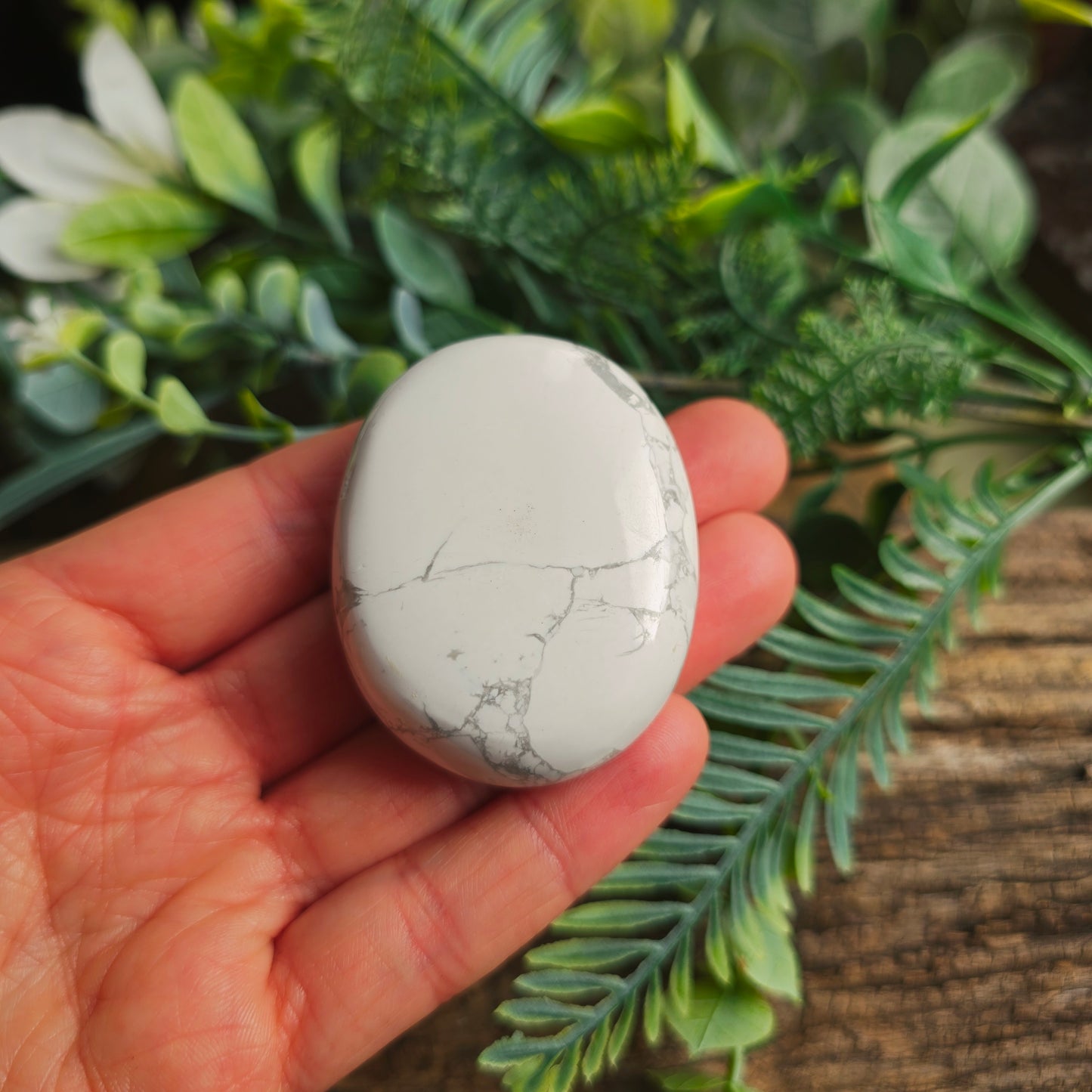 Galet en Howlite - n°1