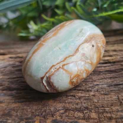 Galet en Aragonite bleue - n°3