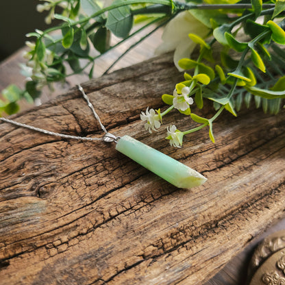 Pendentif Totem en Chrysoprase - n°2