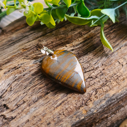 Pendentif en Œil de tigre - n°5