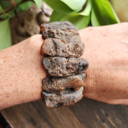 Bracelet en Ambre brut - n°1