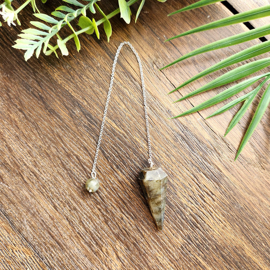Pendule en Labradorite