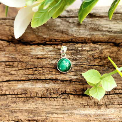 Médaillon en Malachite