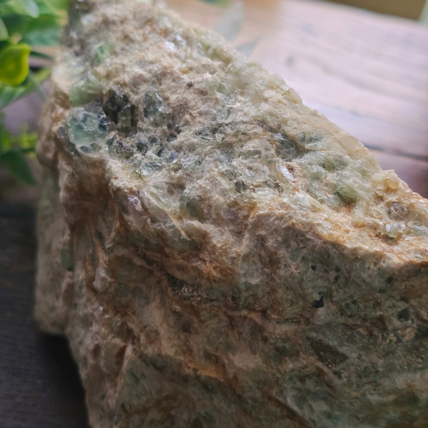 Fluorite verte brute