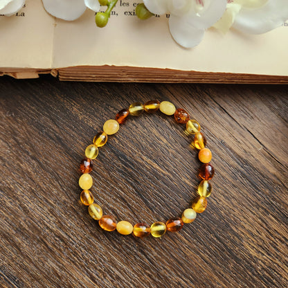 Bracelet en Ambre - Grand - 2 Couleurs