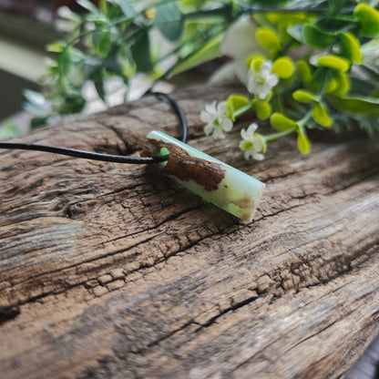 Pendentif Totem en Chrysoprase - n°7