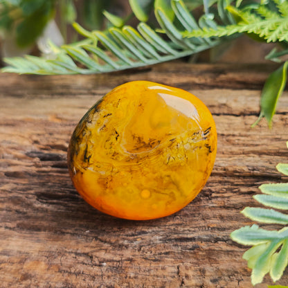 Galet en Agate orange - n°3