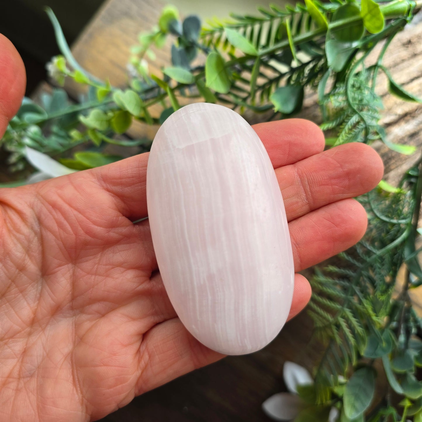 Galet en Mangano calcite - n°2