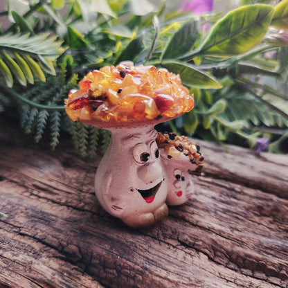 Champignons en Ambre