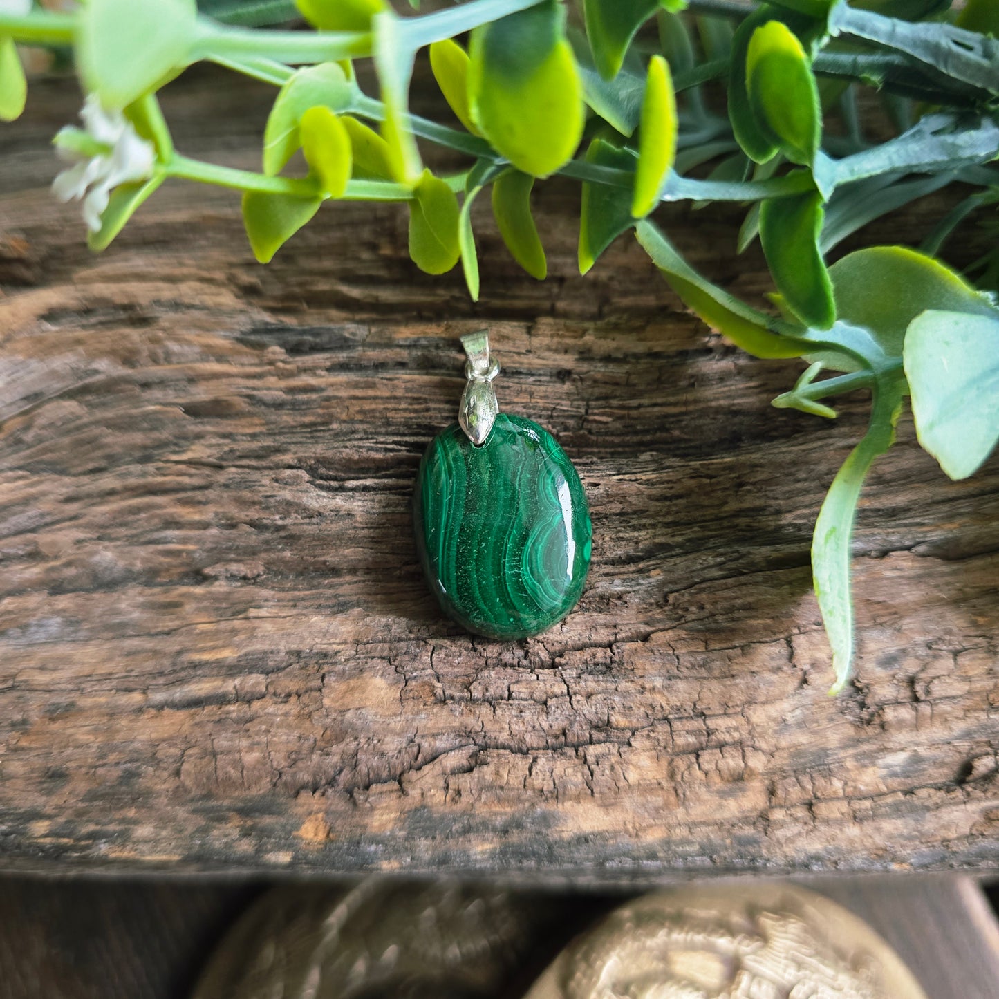 Pendentif en Malachite - n°11