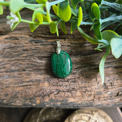 Pendentif en Malachite - n°11