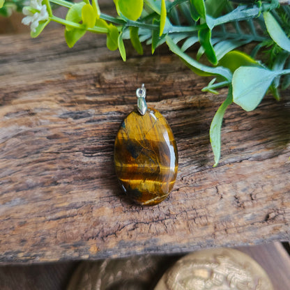 Pendentif en Œil de tigre - n°6