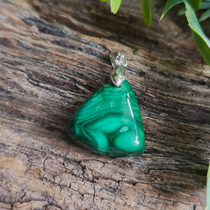 Pendentif en Malachite - n°14