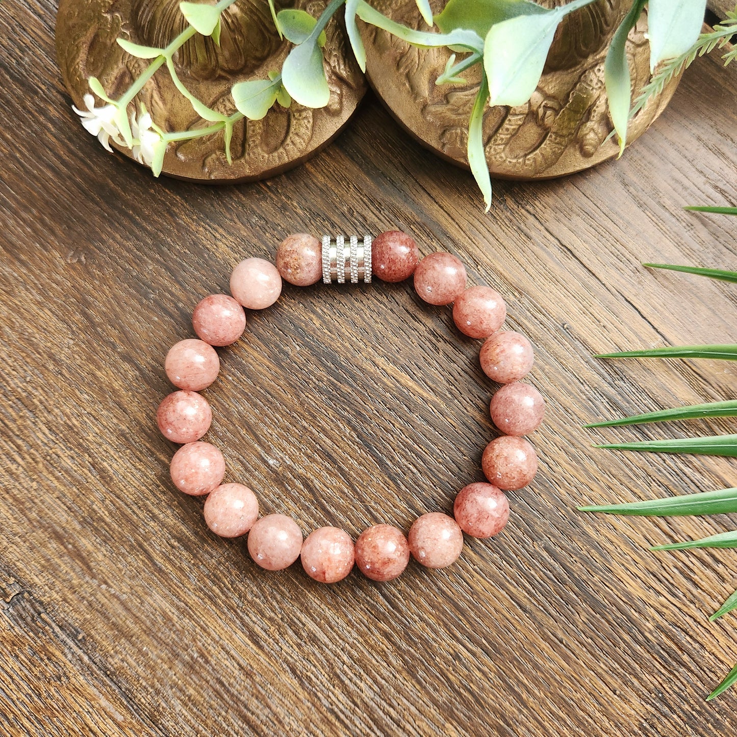 Bracelet en Quartz fraise - 10mm