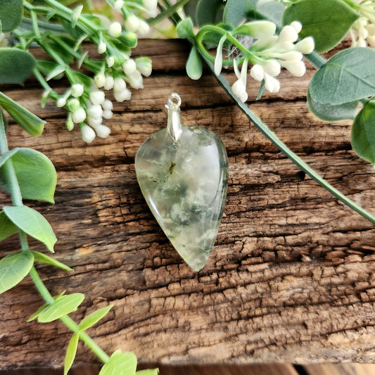 Pendentif en Préhnite - n°2