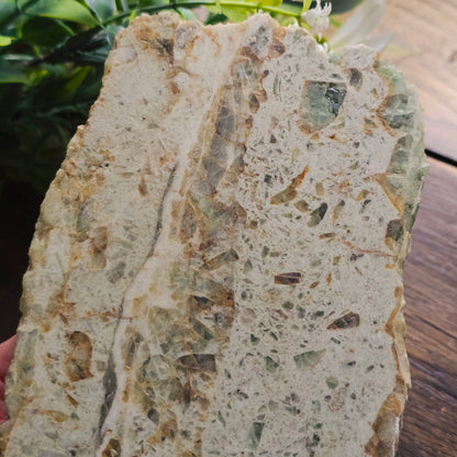 Fluorite verte brute