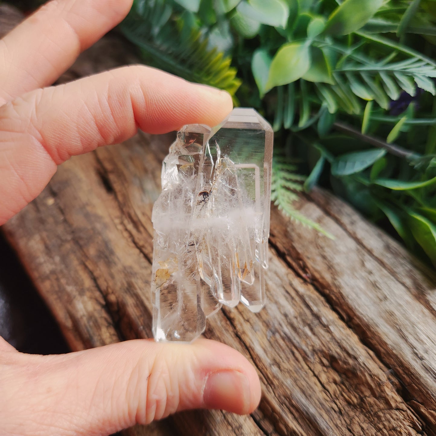 Quartz à âme horizontal et vertical