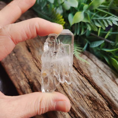 Quartz à âme horizontal et vertical