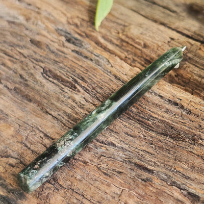 Pendentif Totem en Séraphinite - n°1