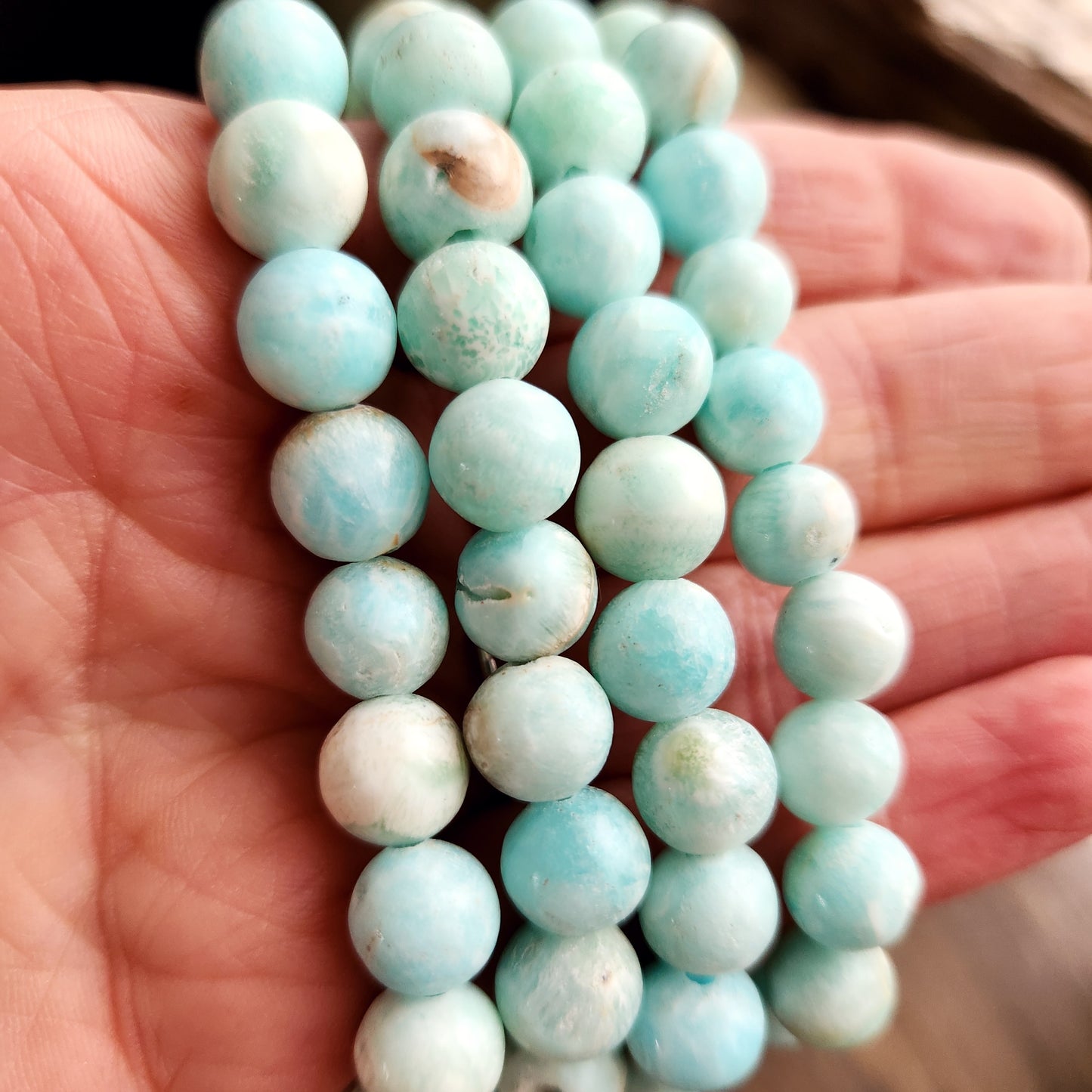 Bracelet en Aragonite - 9mm