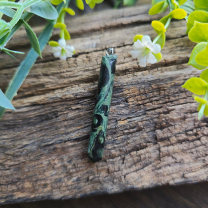 Pendentif Totem en Jaspe kambaba - n°4