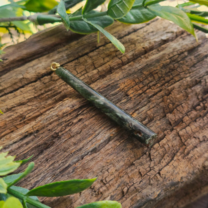 Pendentif Totem en Séraphinite - n°3