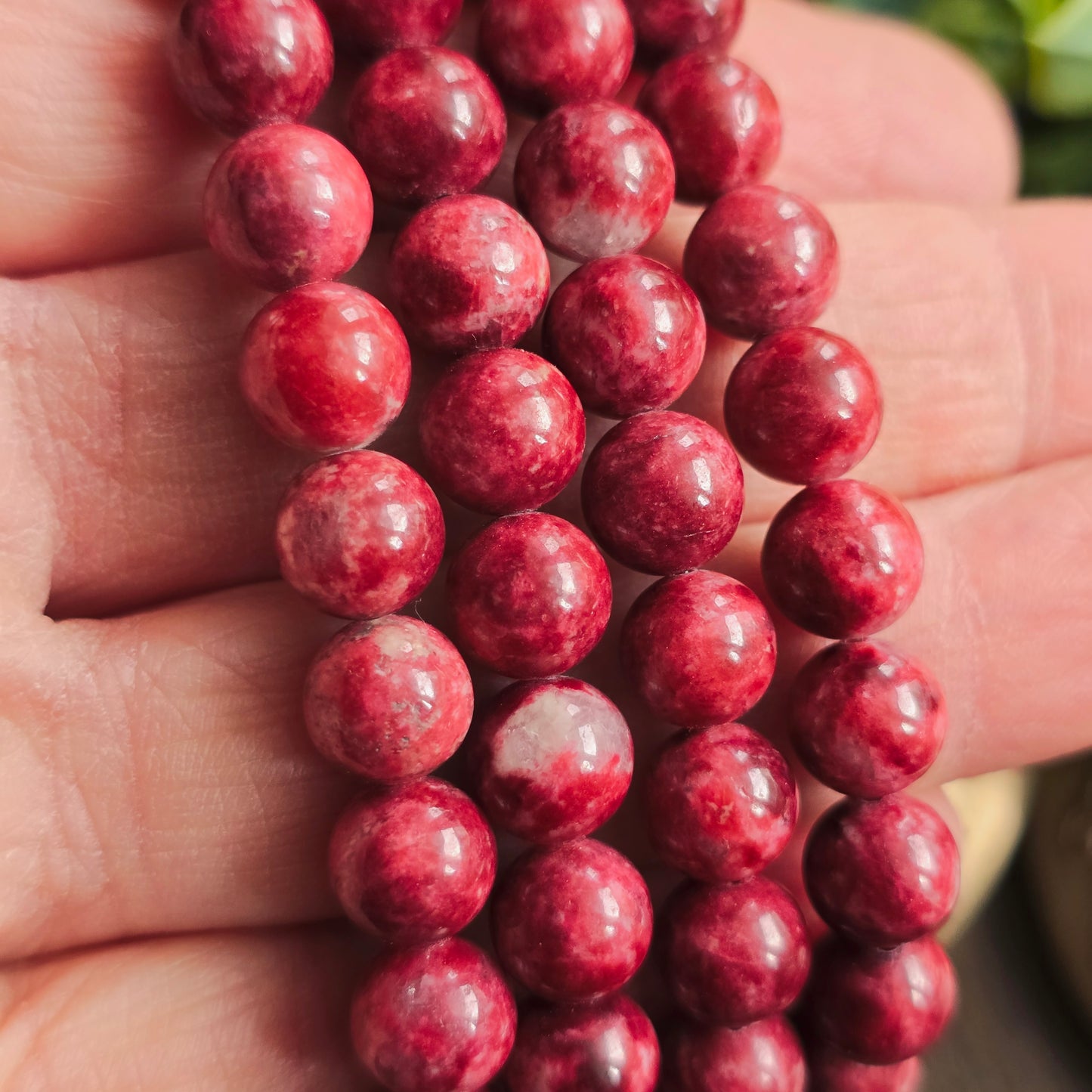 Bracelet en Thulite - 8mm