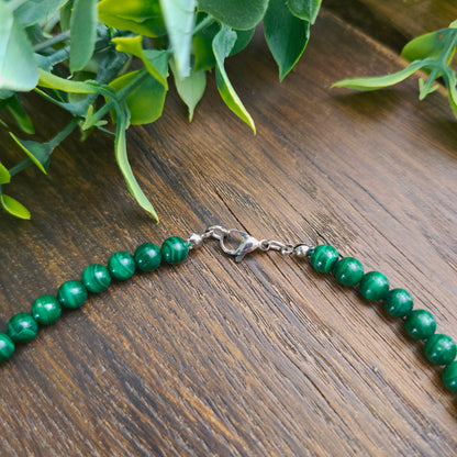Collier en Malachite