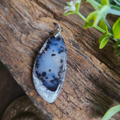 Pendentif en Agate dendritique - n°3