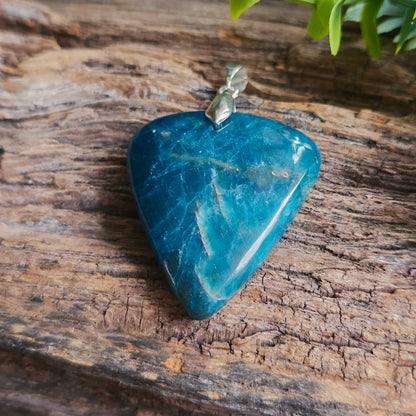 Pendentif en Apatite bleue - n°1