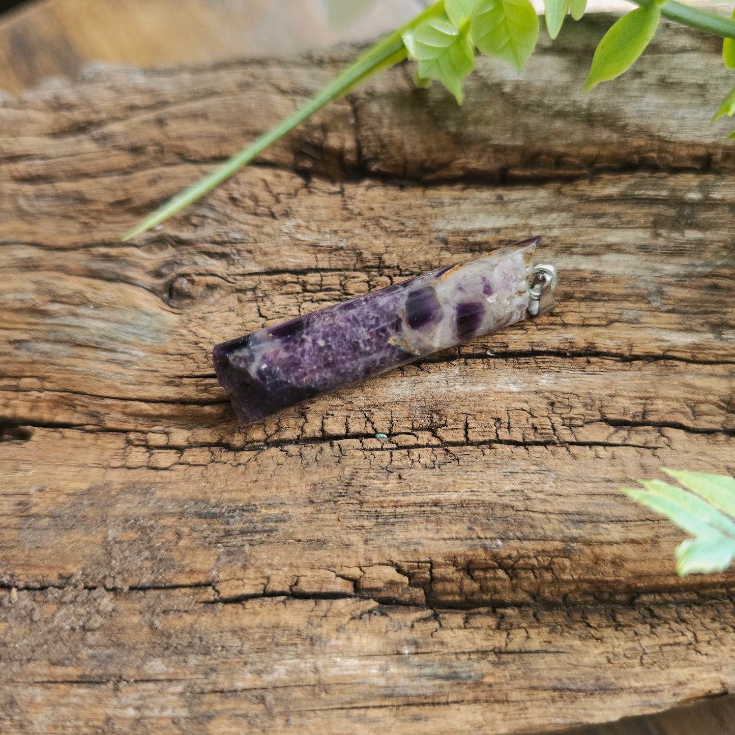 Pendentif Totem en Améthyste - n°1