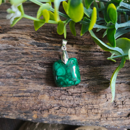 Pendentif en Malachite - n°8