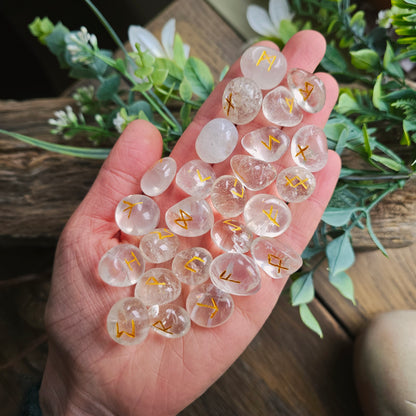 Runes en Cristal de Roche